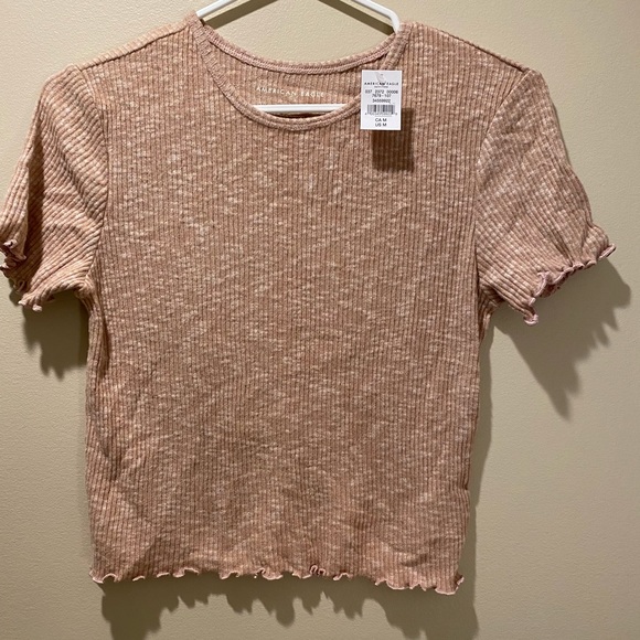 American Eagle Outfitters Tops - Baby pink American eagle tshirt size M